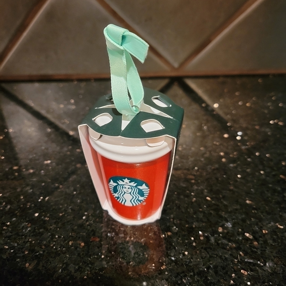 Starbucks Small Christmas tree ornament